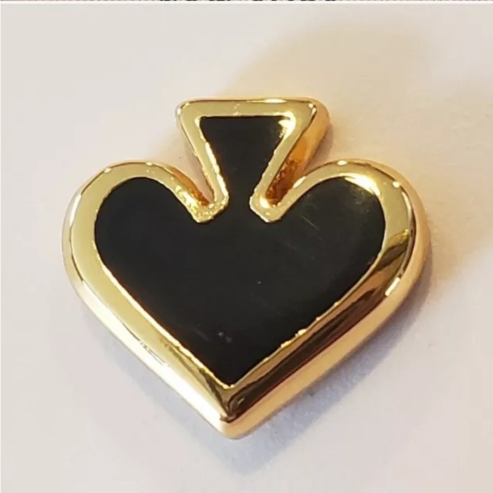 Kate Spade Earrings • Everyday Black Spade • - Picture 2 of 5